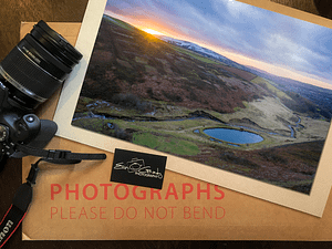 Hurst Reservoir Sunset Photo Print