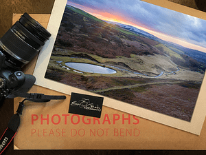Hurst Reservoir Sunset Photo Print