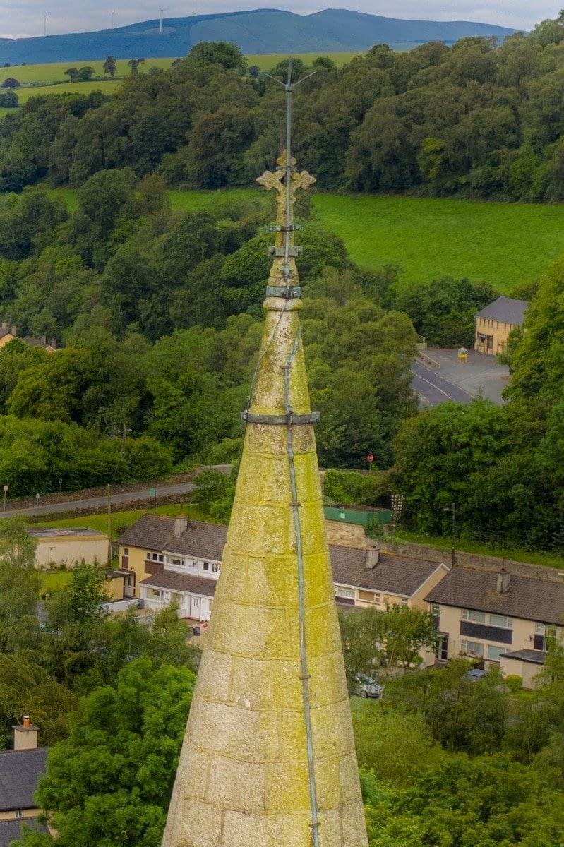 Aerial Steeple Inspection